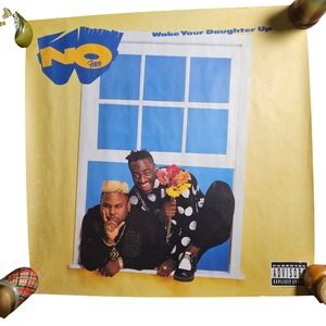 No‎ Face Wake Your Daughter Up Vintage 1990 Promo Album Poster 36x36 Hip Hop